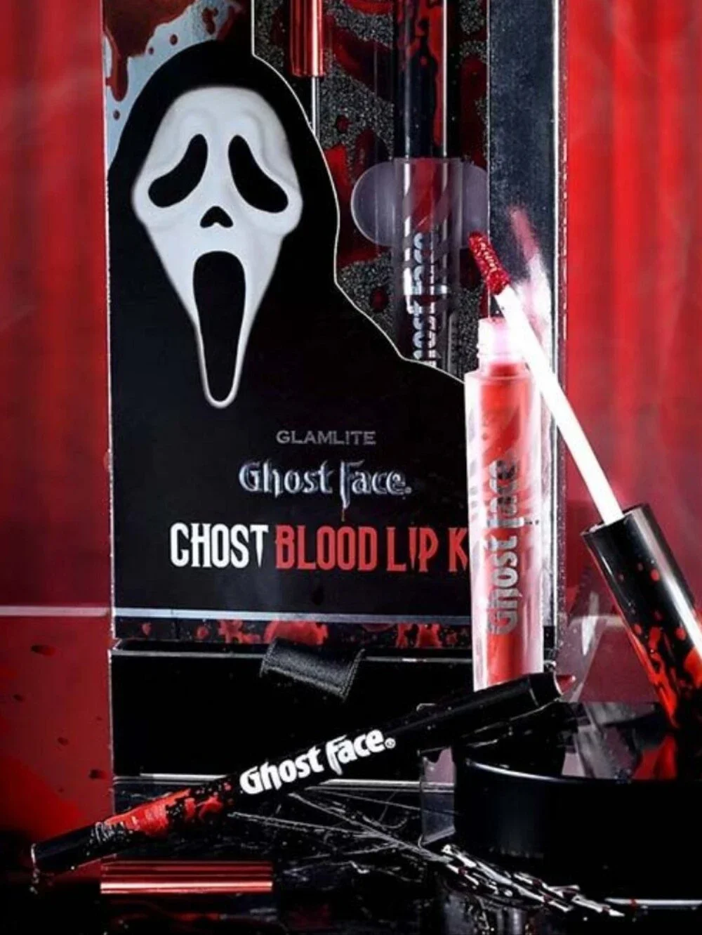 Glamlite Ghost Face Ghost Blood Lip Kit